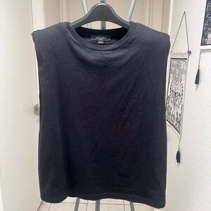 AllSaints Black Sleeveless Top